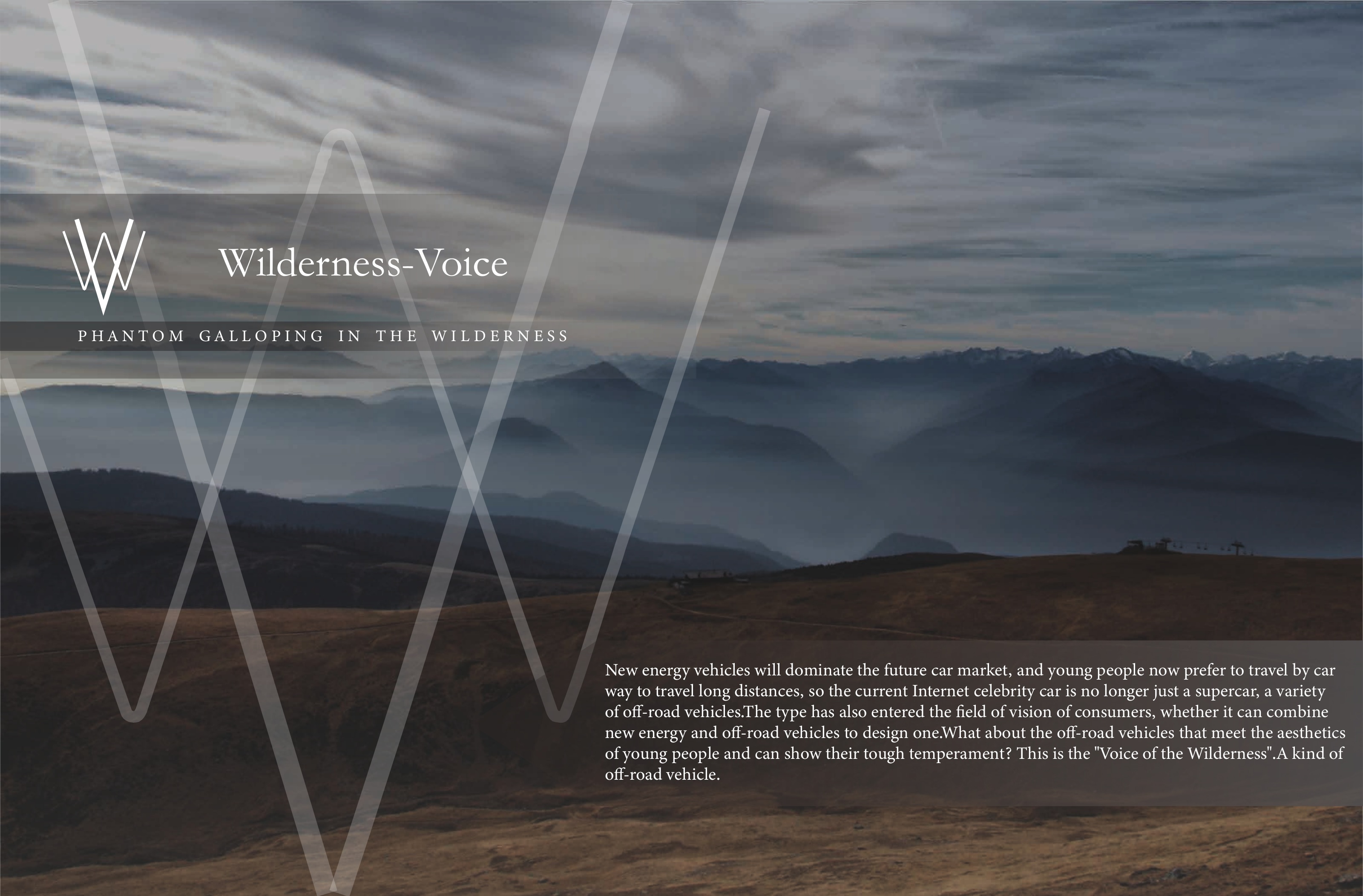 Wilderness Voice design development page 1