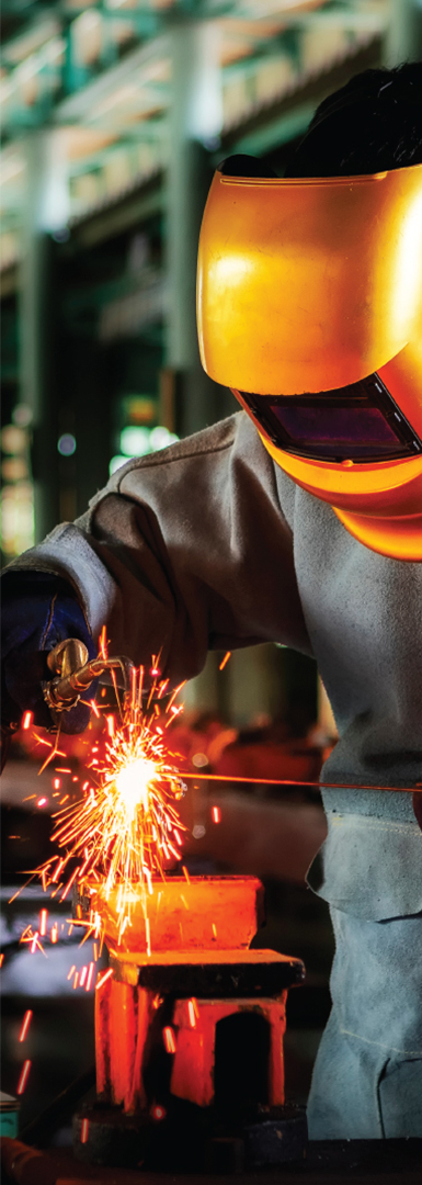 Manufacturing sector visual used in the WriteSafe AU website